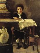 Antonio Mancini The Poor Schoolboy oil painting picture wholesale